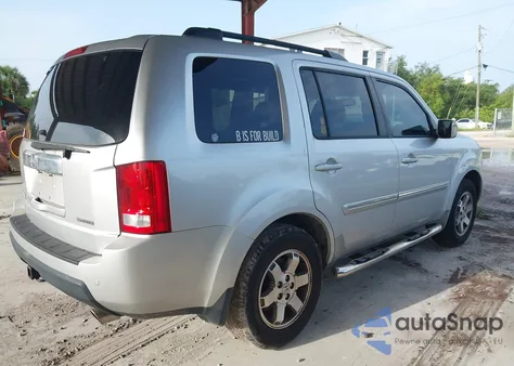 2009 Honda Pilot Touring из США, поврежденный, VIN 5FNYF38839B022943